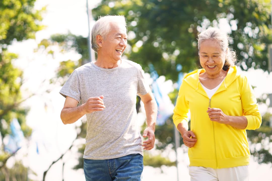 ランニングの様子