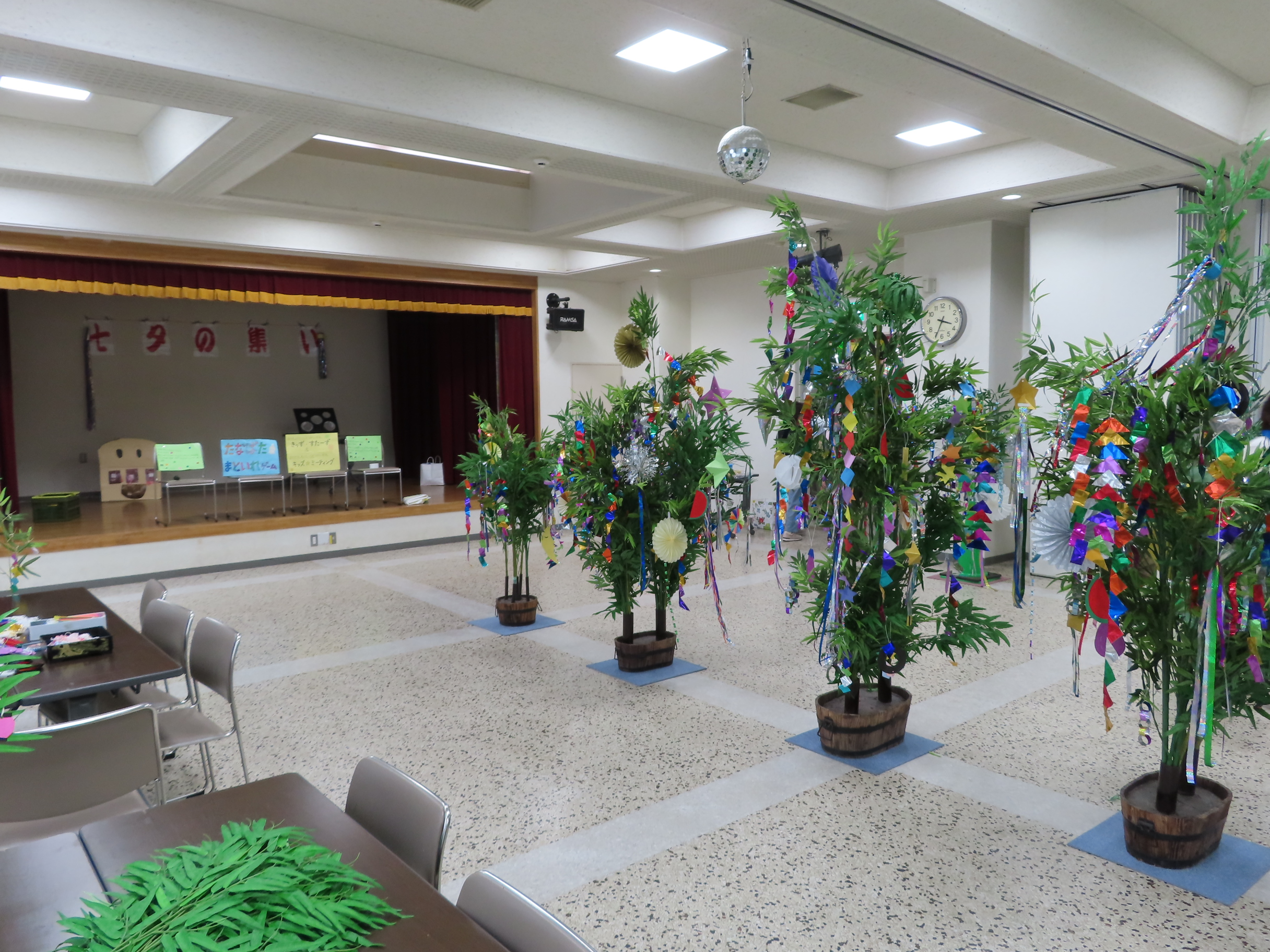北東白石連合町内会　第25回　七夕の集い